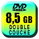 Logo pour duplication DVD de 8,5 Go. (DVD-9)